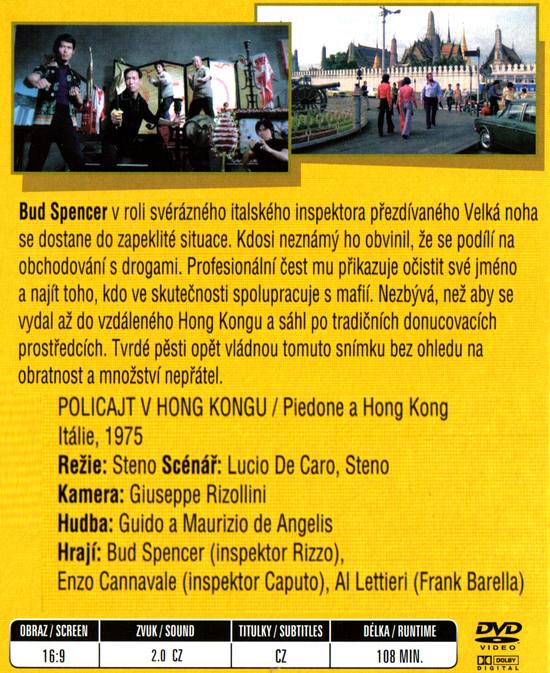 Policajt v Hong Kongu DVD